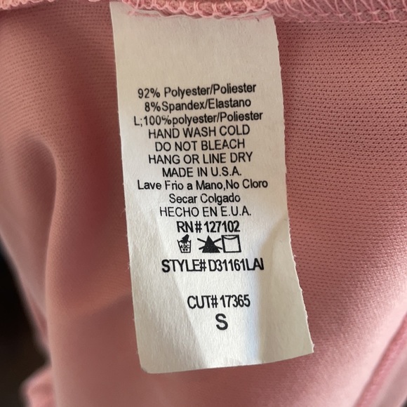 NWT pink floral strappy dress - Picture 6 of 6